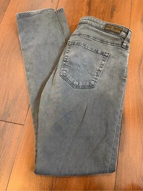 ag adriano goldschmied grey 28 Prima Cigarette leg women jeans denim